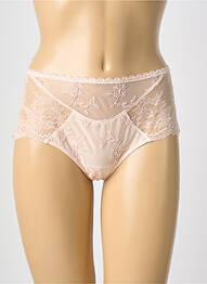 Culotte haute bi-matiére rose LISE CHARMEL femme