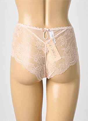 Culotte haute bi-matiére rose LISE CHARMEL femme