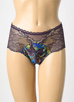 Culotte haute tissage dentelle violet LISE CHARMEL femme