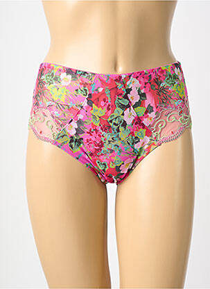 Culotte haute tissage satiné rose LISE CHARMEL femme