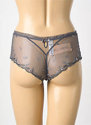 Culotte tissage satiné gris LISE CHARMEL femme