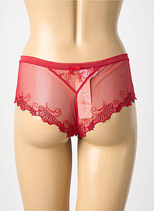 Shorty bi-matiére rouge LISE CHARMEL femme