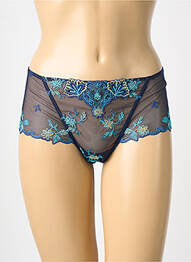 Shorty tissage satiné bleu LISE CHARMEL femme