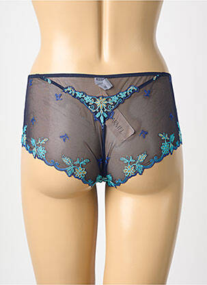 Shorty tissage satiné bleu LISE CHARMEL femme