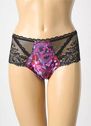Shorty tissage satiné violet LISE CHARMEL femme
