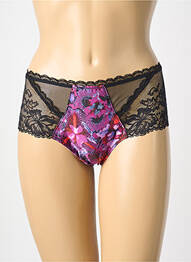 Shorty tissage satiné violet LISE CHARMEL femme