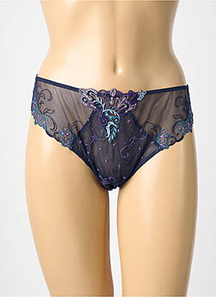 Culotte tissage dentelle violet LISE CHARMEL femme