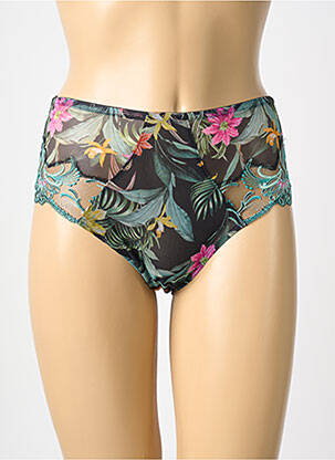 Culotte haute bi-matiére vert LISE CHARMEL femme