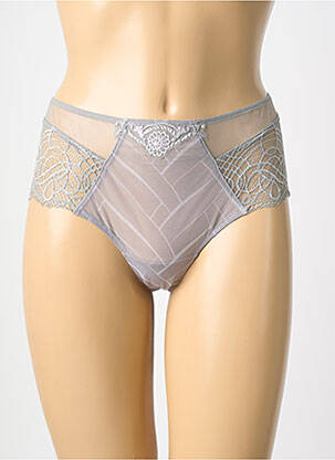 Shorty finition dentelle gris LISE CHARMEL femme