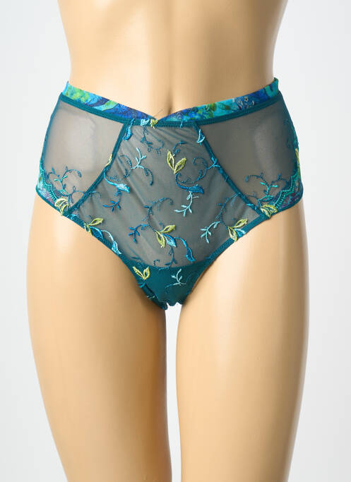 Culotte haute bi-matiére vert LISE CHARMEL femme