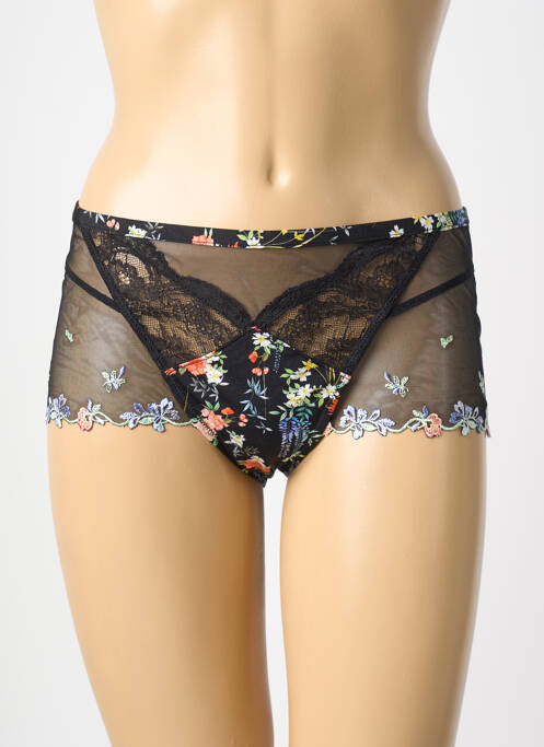 Shorty tissage satiné noir LISE CHARMEL femme