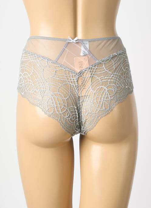 Shorty finition dentelle gris LISE CHARMEL femme