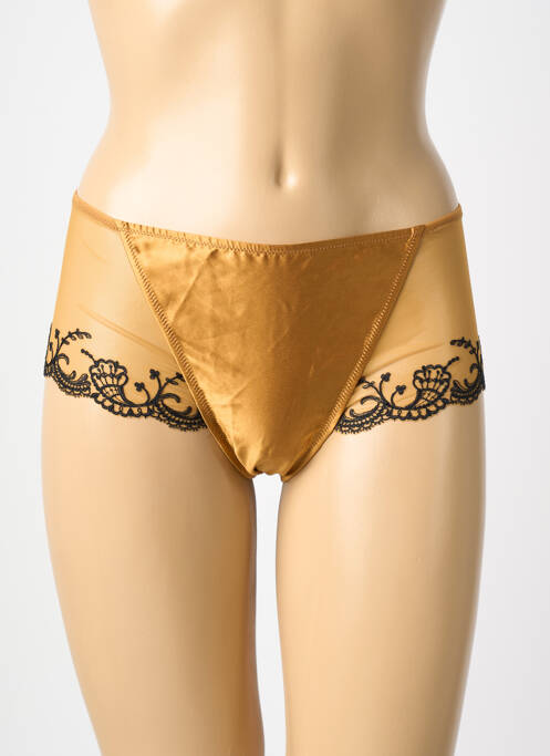 Shorty bi-matiére jaune LISE CHARMEL femme