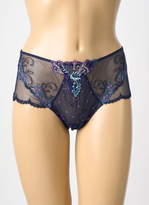 Shorty bi-matiére bleu LISE CHARMEL femme