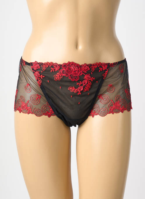 Shorty tissage satiné rouge LISE CHARMEL femme