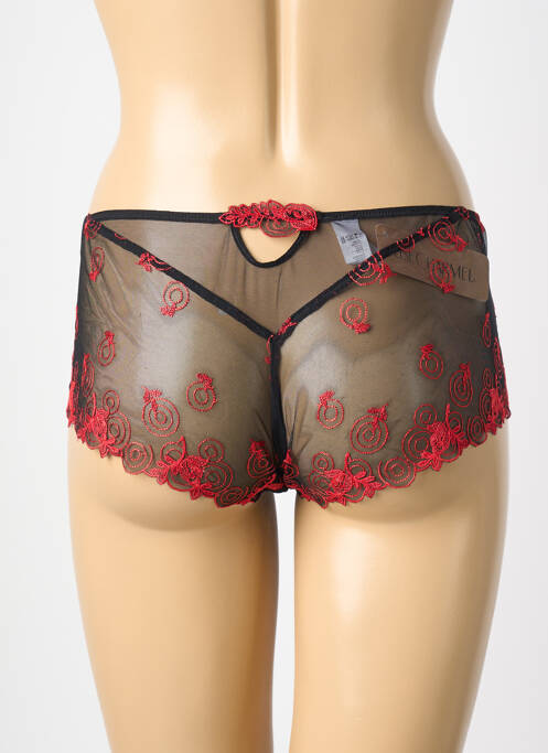 Shorty tissage satiné rouge LISE CHARMEL femme