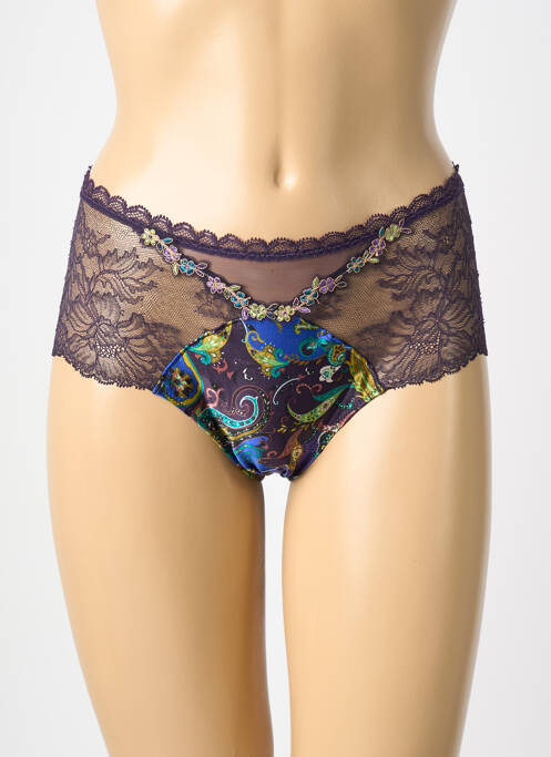 Culotte haute bi-matiére violet LISE CHARMEL femme