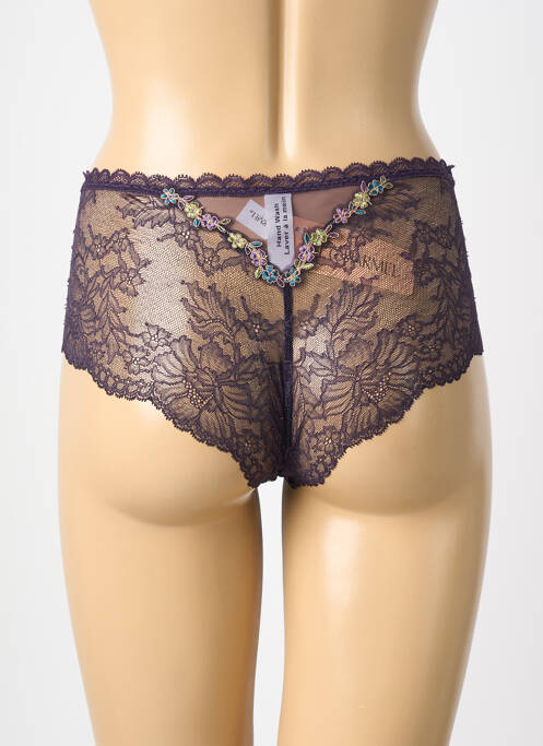 Culotte haute bi-matiére violet LISE CHARMEL femme