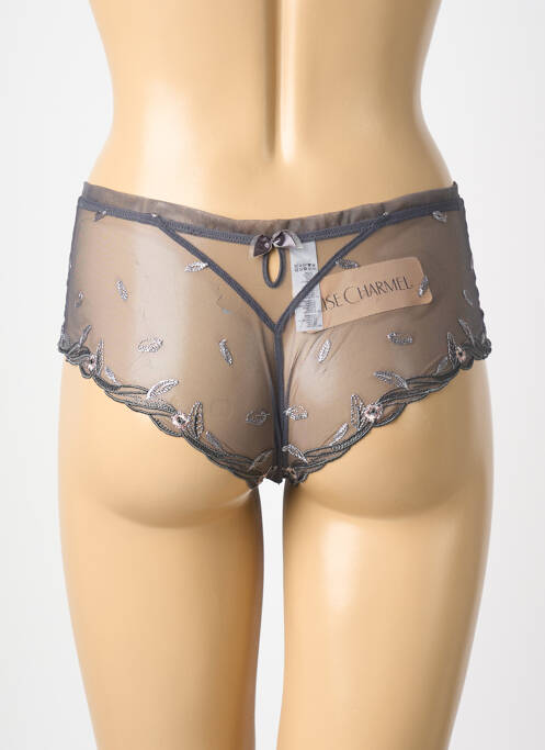 Culotte tissage satiné gris LISE CHARMEL femme