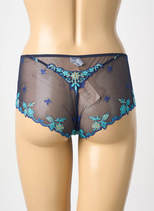 Shorty bi-matiére bleu LISE CHARMEL femme