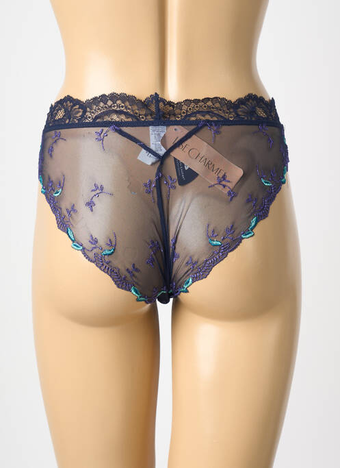 Culotte tissage dentelle bleu LISE CHARMEL femme