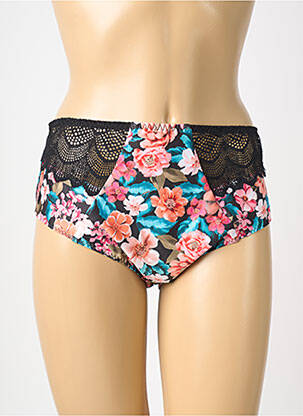 Culotte tissage satiné noir ANTIGEL femme