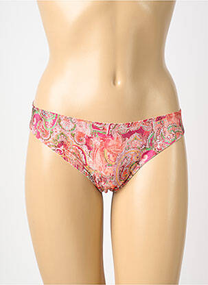 Culotte tissage satiné orange ANTIGEL femme