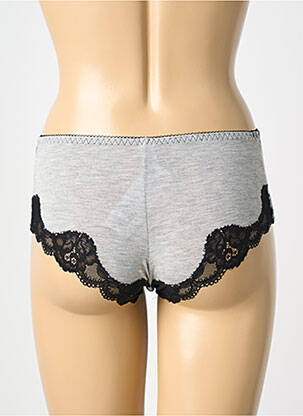 Shorty effet matière satinée gris ANTIGEL femme