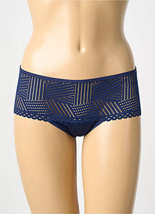 Shorty stretch bleu ANTIGEL femme