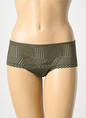 Shorty stretch vert ANTIGEL femme