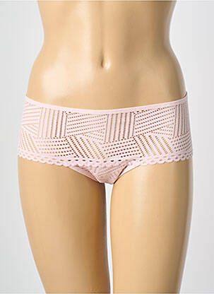 Shorty effet matière satinée rose ANTIGEL femme