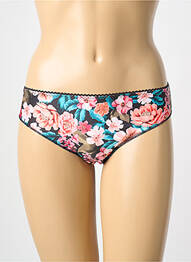Culotte tissage satiné noir ANTIGEL femme