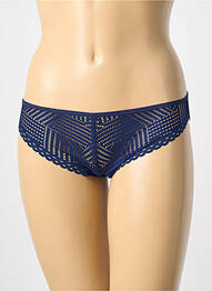 Culotte effet matière satinée bleu ANTIGEL femme