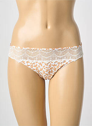 Culotte tissage satiné beige ANTIGEL femme
