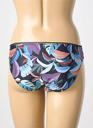 Culotte tissage satiné noir ANTIGEL femme
