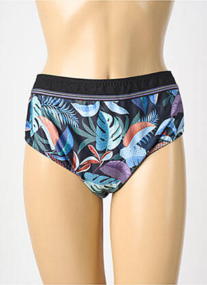 Culotte tissage satiné noir ANTIGEL femme