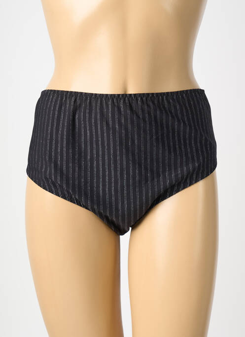 Culotte effet matière satinée noir ANTIGEL femme