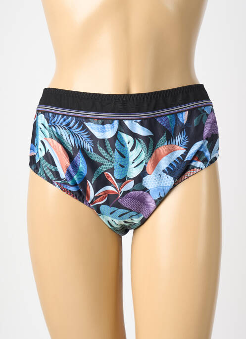 Culotte tissage satiné noir ANTIGEL femme