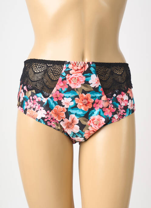Culotte tissage satiné noir ANTIGEL femme