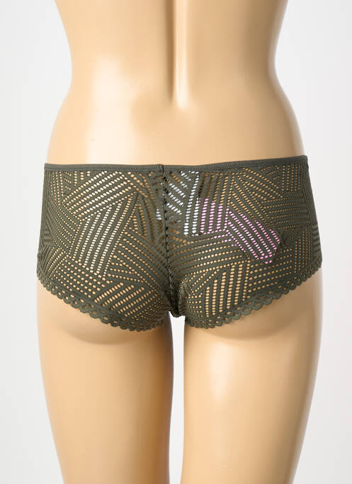 Shorty stretch vert ANTIGEL femme