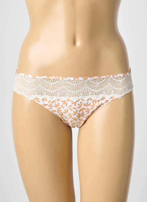 Culotte tissage satiné beige ANTIGEL femme