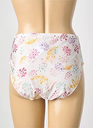 Culotte haute tissage satiné blanc ANTIGEL femme