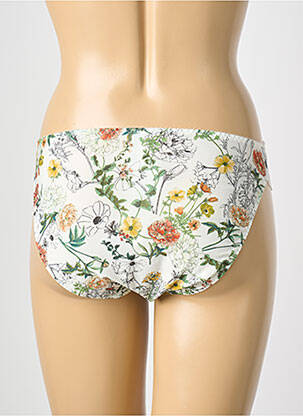 Culotte tissage satiné blanc ANTIGEL femme