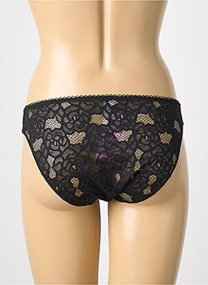 Culotte tissage dentelle noir ANTIGEL femme