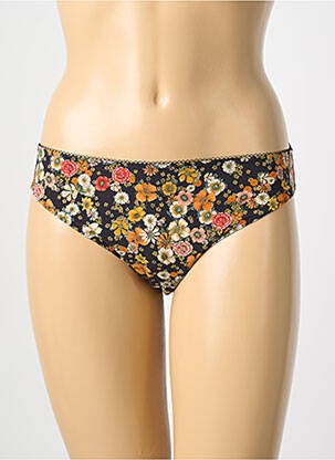 Culotte tissage satiné noir ANTIGEL femme