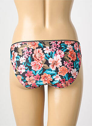 Culotte tissage satiné noir ANTIGEL femme