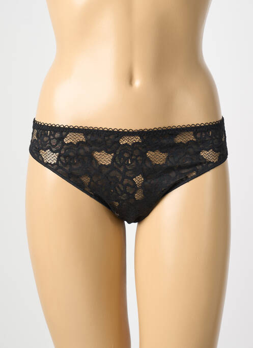 Culotte tissage dentelle noir ANTIGEL femme
