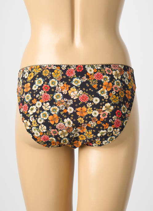 Culotte tissage satiné noir ANTIGEL femme