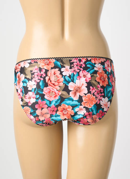 Culotte tissage satiné noir ANTIGEL femme