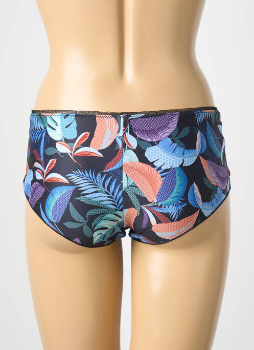 Shorty tissage satiné noir ANTIGEL femme